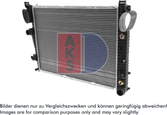 AKS DASIS 122760N Radiator motorkjøling