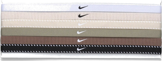 NIKE Equipment Nike Flex Classic Headbands 6Pk - Multi/patterned - ONE SIZE