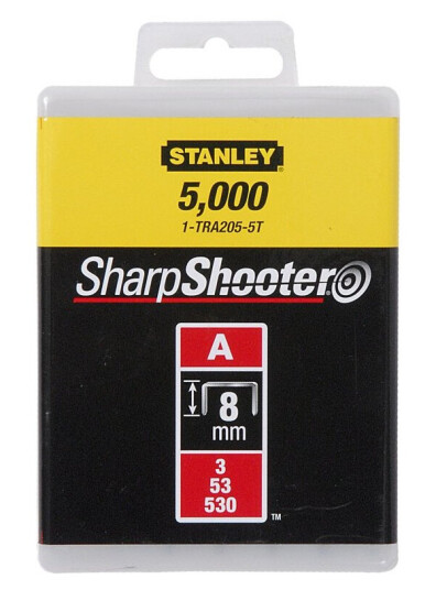Stanley Stifteklammer A-type 14mm 1000-pakning