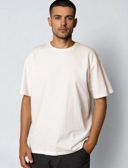 Fat Moose Swan T Shirt White L