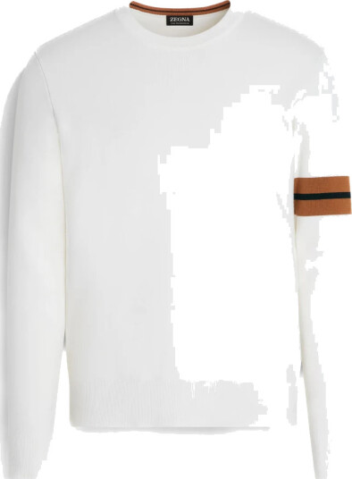 Zegna Herre Strikkevarer Hvit XL, Zegna Herre Strikkevarer Hvit XL,