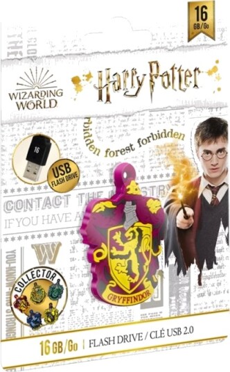 Emtec Harry Potter Collector Gryffindor Usb-Flashstasjon 16 Gb Usb 2.0