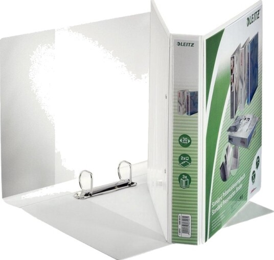 Leitz Presentasjonsringperm A4 Ekstra Bred Hvit 2 D Ringmekanisme Ryggbredde: 51 Mm Ringdiameter: 30 Mm 4280 00 01