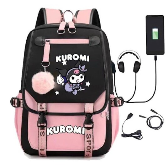 Kuromi ryggsekk barn ryggsekker ryggsekk 1st Kuromi ryggsekk barn ryggsekker ryggsekk 1st