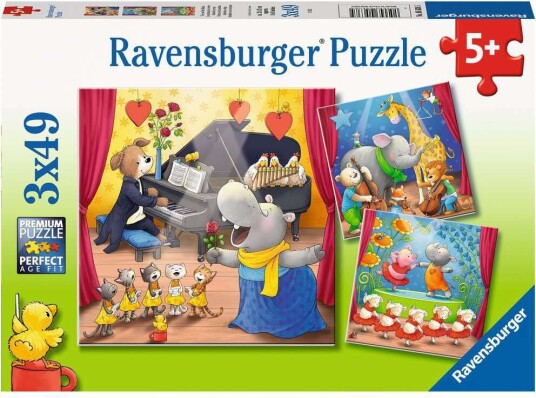 Ravensburger Animals On Stage 3x49p