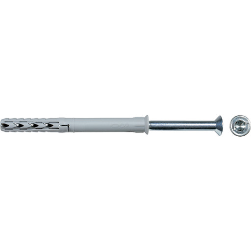 Fischer SXR 8mm 80mm Fasadeplugg med Skrue - 50 stk