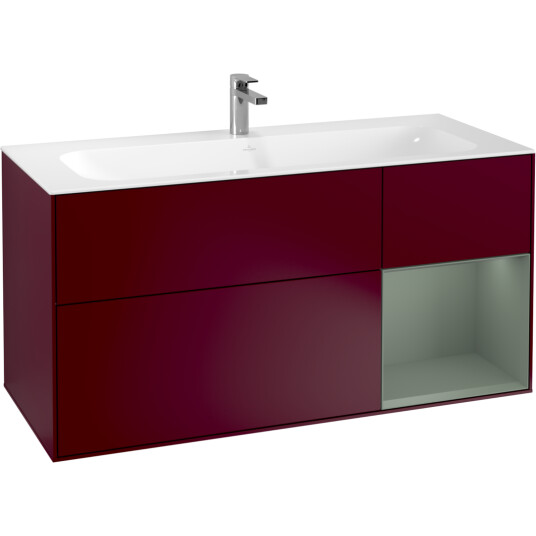 VILLEROY & BOCH FINION SERVANTSKAP 120 PEON MATT LAKK EMOTION-LYS, HØYRESTILT OLIVENGRØNN HYLLE VILLEROY & BOCH FINION SERVANTSKAP 120 PEON MATT LAKK EMOTION-LYS, HØYRESTILT OLIVENGRØNN HYLLE