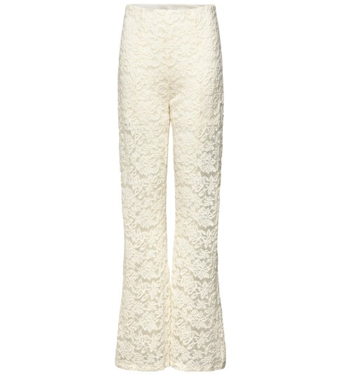Rosemunde Kids Rkdelicia Lace Mw Lace Trousers   Cream   140