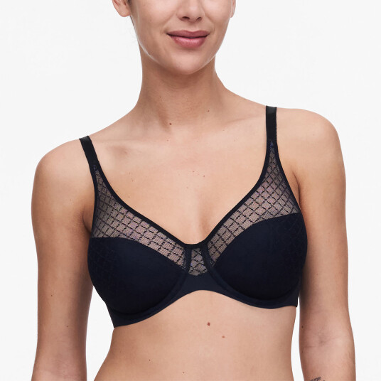 Chantelle BH EasyFeel Norah Chic Underwire Bra Svart D 75 Dame