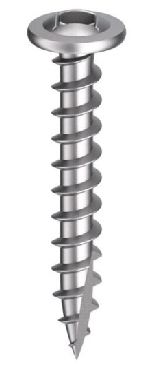 Ejot 903142 Rennekrokskrue firkantgrep 4,8 x 30 mm 250-pakning Innfesting