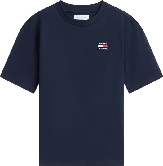 Tommy Hilfiger T-skjorte - Dark Natt Navy Blue - Tommy Hilfiger - 5 år (110) - T-skjorte Blå Marineblå Tommy Hilfiger T-skjorte - Dark Natt Navy Blue - Tommy Hilfiger - 5 år (110) - T-skjorte Blå Marineblå