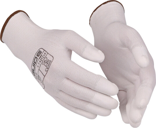 Guide 519 PU-fingertuppdyppet monteringshanske, 12 Par