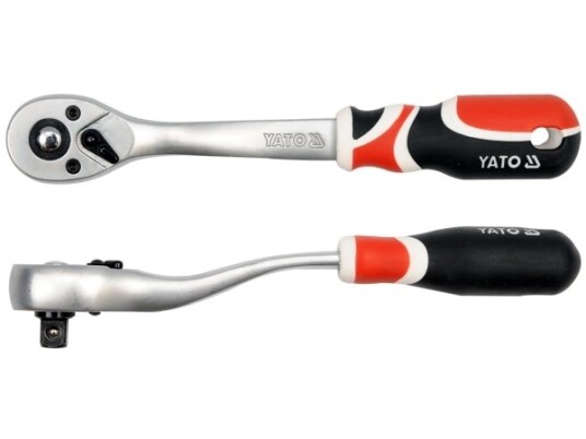 Yato YT-0731 Mekanisk Skralle 3/8" i Sort/Rød 20 cm Stål