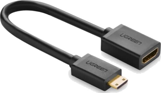 Ugreen 20137 Mini-HDMI HDMI Sort Gull Ugreen 20137 Mini-HDMI HDMI Sort Gull