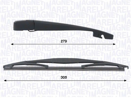 Viskerarmsett vindusspyling MAGNETI MARELLI 000723180474