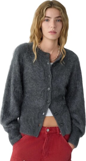 Guest In Residence Grizzly sculpted cardigan S grå dame