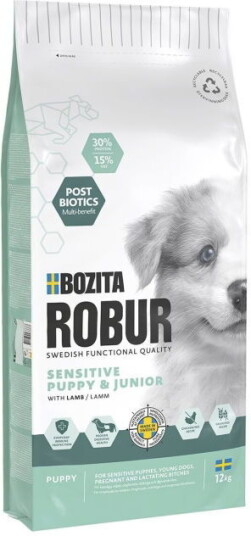 Bozita Robur Sensitive Grain Free Puppy Hundefôr 12 kg