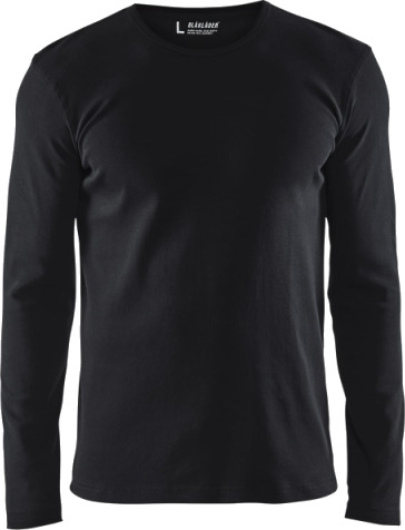 Blåkläder T Skjorte Lang Arm Svart XXXL