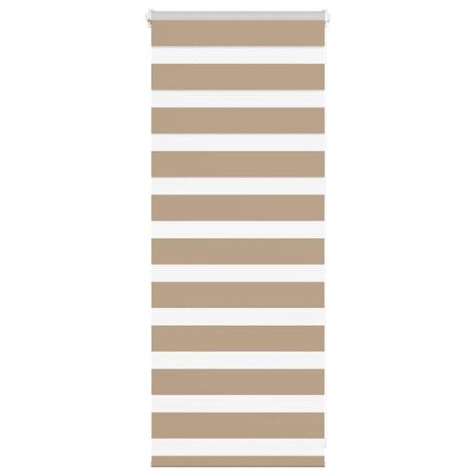 Sebragardin sandbrun 65x100 cm stoff bredde 60,9 polyester