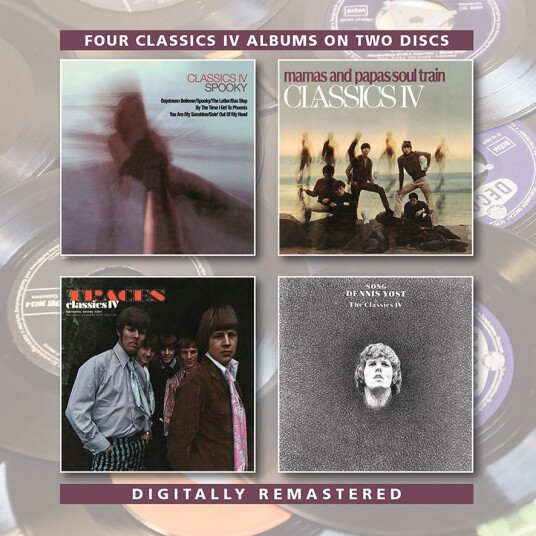 Classics IV  Spooky/Traces/Song/Soul Train  CD