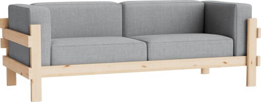 Kube 3 Seter Sofa Pine / Remix 143
