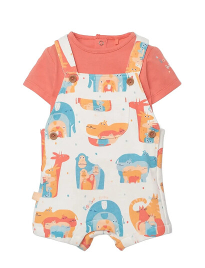 Boboli Set Knit For Baby Boy  Bci Orange 56
