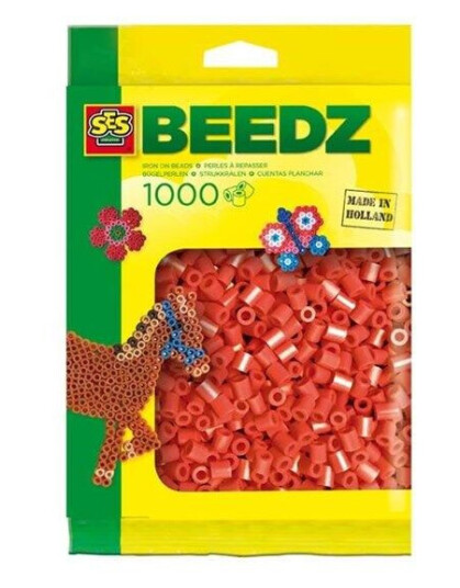 SES Iron on Beads 1000 Rød SES Iron on Beads 1000 Rød