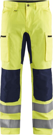 Blakläder 158518113389D100 Arbeidsbukse Varslinggul Marinebla Gul Marinebla Blakläder 158518113389D100 Arbeidsbukse Varslinggul Marinebla Gul Marinebla