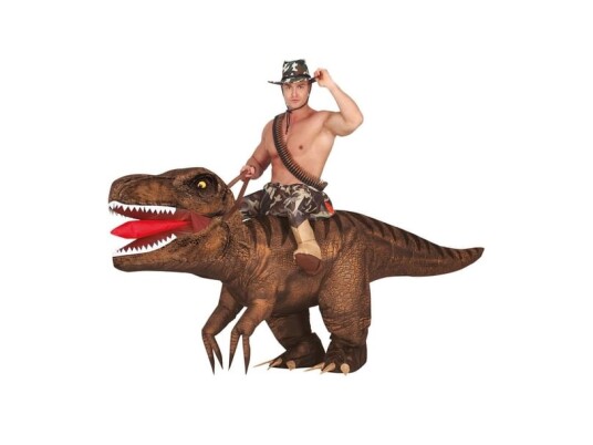 Fiesta Oppusteligt Ride On T Rex Kostume Fiesta Oppusteligt Ride On T Rex Kostume