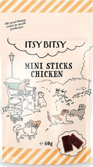 ItsyBitsy Dog Ministicks Kylling