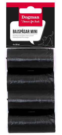Dogman Bajspåsar 4X20P