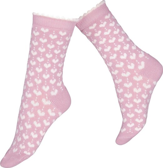 Vogue Sokker Vogue Amara Wool Sock Rosa