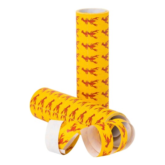 Design House Serpentiner Kreps Gule - 2-pakning