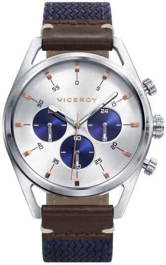 Viceroy Herreklokke 42349 07 Classic Tekstil Ø42 mm Viceroy Herreklokke 42349 07 Classic Tekstil Ø42 mm