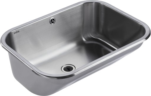 Intra Juvel servant 60 innfelt kuleventil stainless steel 660x510x250 mm