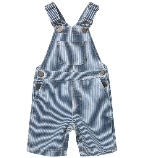 Wheat Kort Smekker Lykke Denim Stripe Wheat 2 år 92 Selebukse Blå Hvit