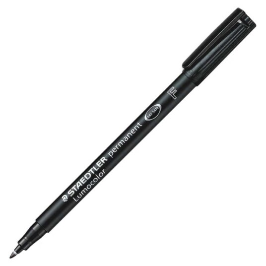Staedtler Lumocolor permanent Fine Blue Staedtler Lumocolor permanent Fine Blue