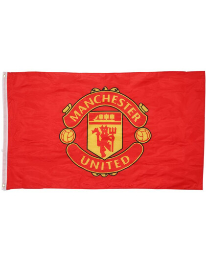 Stort Manchester United Flagg 91x152 cm