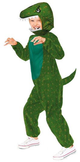 Amscan EU Grønn Dinosaur Onesie Barn Karnevalskostyme - X-Small Amscan EU Grønn Dinosaur Onesie Barn Karnevalskostyme - X-Small