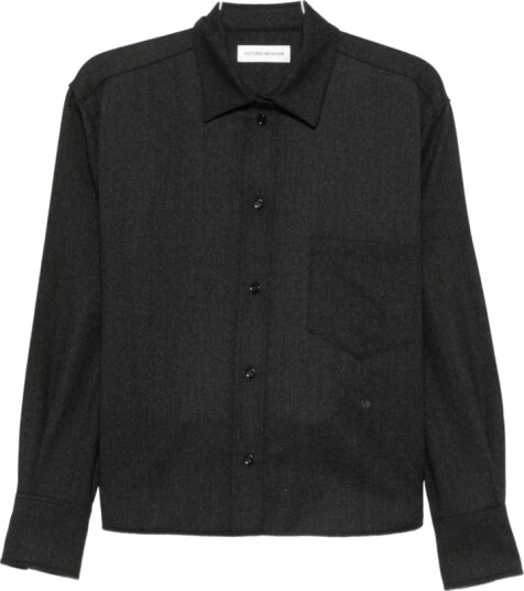 Victoria Beckham Dame Bluser & Skjorter Grå 3XS,