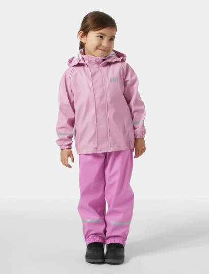 Helly Hansen K Bergen 2.0 Pu Rainset Pink 92 Helly Hansen K Bergen 2.0 Pu Rainset Pink 92