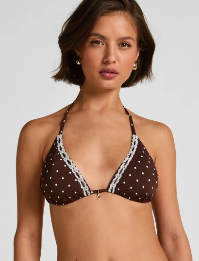 Hunkemöller Algarve Triangle Brown XL Hunkemöller Algarve Triangle Brown XL