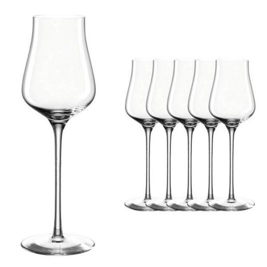 Leonardo Brunelli grappaglass 21 cl 6 stk