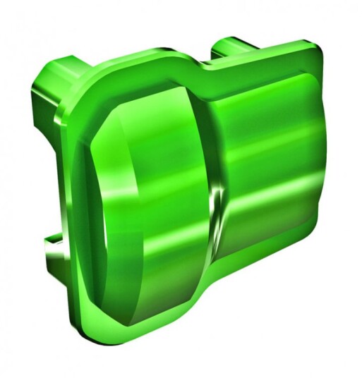 Traxxas 9787-GRN Axle Cover Alu Green Front/Rear w/ Screws 2 T
