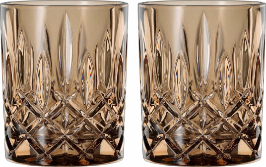 Nachtmann  Noblesse whiskyglass 29,5 cl 2 stk tobacco