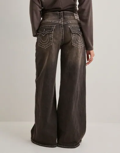 True Religion Grå Jessie Big T Super Baggy Jean True Religion Grå Jessie Big T Super Baggy Jean