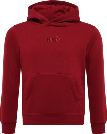 PUMA Ess Small No.1 Logo Centered Hoodie Fl B Red 128