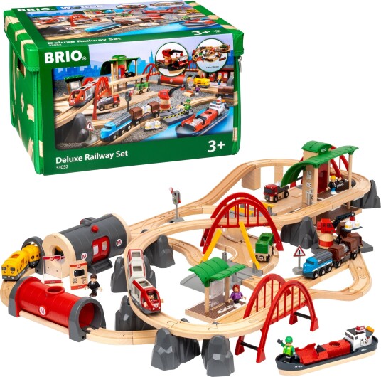 Brio Deluxe Togbanesett Brio Togbane 33052 Brio Deluxe Togbanesett Brio Togbane 33052