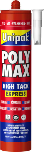 Unipak Monteringslim High Tack Hvit Unipak Monteringslim High Tack Hvit