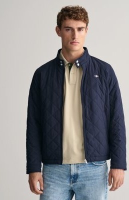 Quilted Windcheater EVENING BLUE L